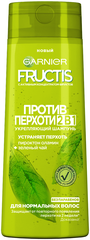 GARNIER шампунь Fructis Против перхоти 2 в 1, 250 мл