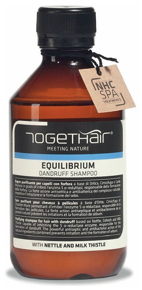 Очищающий Шампунь-детокс против перхоти TOGETHAIR Equilibrium Shampoo, 250 мл