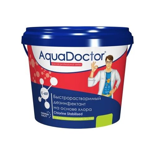 Таблетки для бассейна AquaDOCTOR C-60T 5 кг