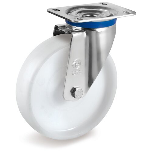 фото Колесо tellure rota 684206 поворотное, диаметр 200мм, грузоподъемность 500кг, полиамид, шариковый подшипник