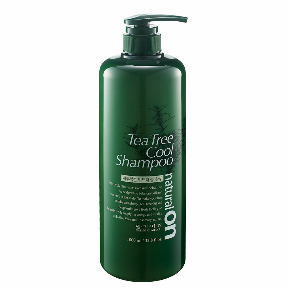 Шампунь с экстрактом чайного дерева DAENG GI MEO RI Naturalon Tea Tree Cool Shampoo (1000 мл)