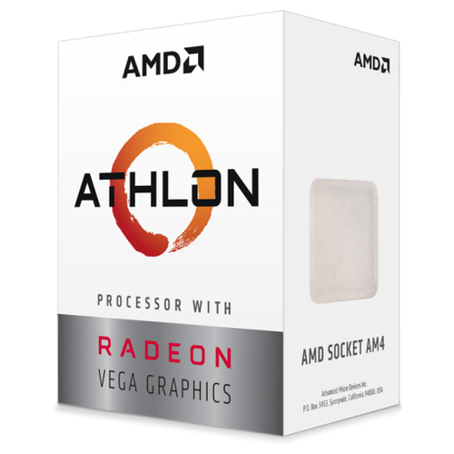 Процессор AMD Athlon 220GE AM4, 2 x 3400 МГц, OEM