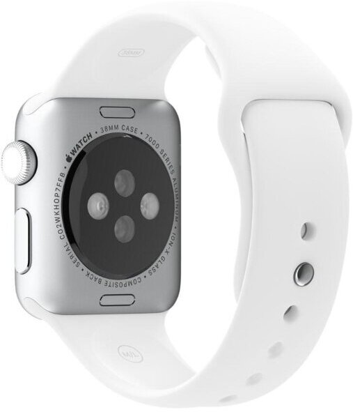 Ремешок для Apple Watch 42/44/45/49mm Sport Band White
