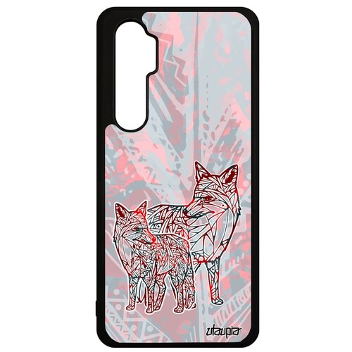 фото Чехол на mi note 10 lite, "лиса" хитрая лисенок utaupia