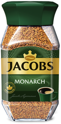 Кофе растворимый Jacobs Monarch, стеклянная банка, 190 г