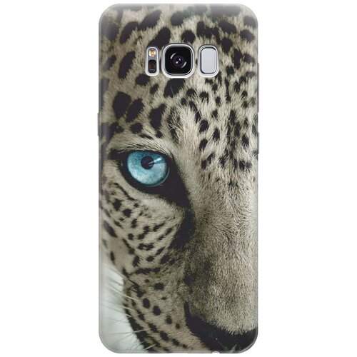 фото Re:paчехол - накладка artcolor для samsung galaxy s8 с принтом "голубой глаз"