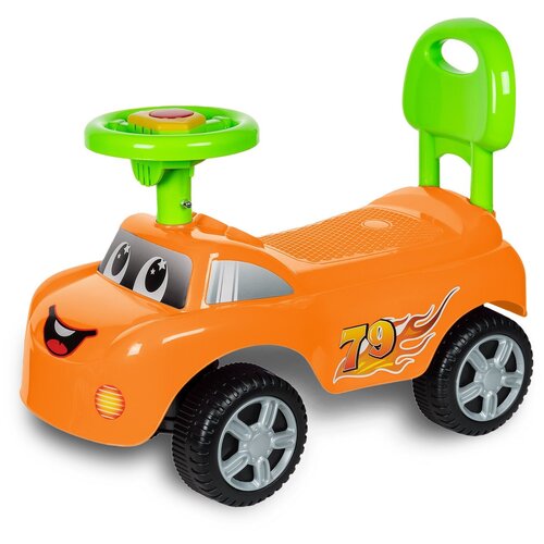 Каталка-толокар Sevillababy Smile, оранжевый каталка толокар sevillababy sport car 3в1 blue