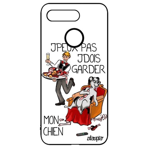 фото Чехол на телефон honor v20 / view 20, "не могу - у меня собака!" комикс пародия utaupia