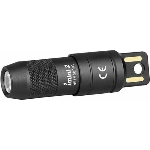 Наключный фонарь Olight iMini 2 Black, 21 метр, 50 люмен (Комплект) наключный фонарь olight ixv eos desert tan диод seoul sz8 48 метров 180 люмен комплект