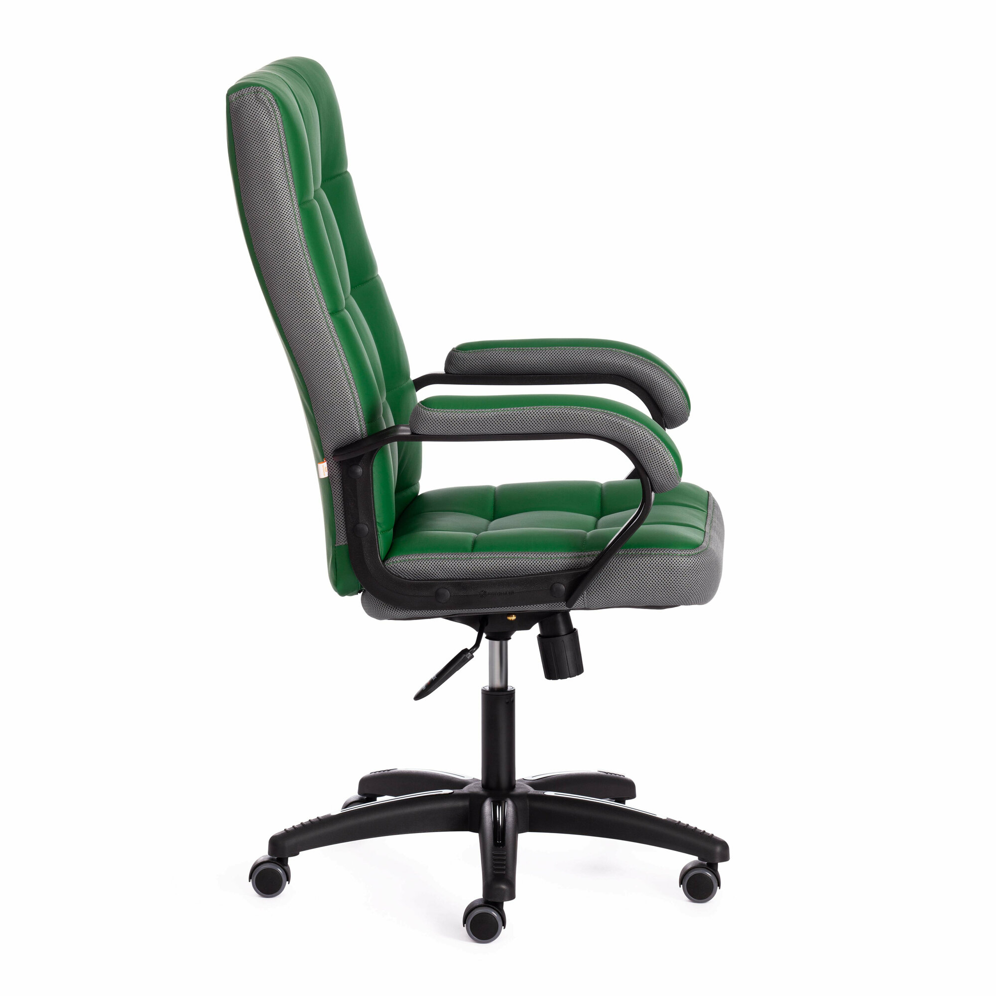 Компьютерное кресло TetChair Trendy для руководителя, обивка: искусственная кожа/текстиль, цвет: зеленый - фотография № 18