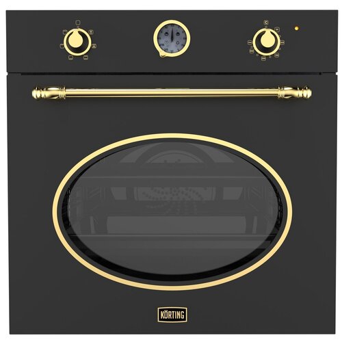 Электрический духовой шкаф Korting OKB 461, матовый черный электрический духовой шкаф korting okb 461 crgn золото
