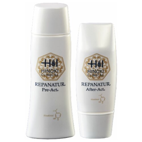 Hinoki Clinical Инновационная двухкомпонентная система Repanatur (Repanatur Pre-Act + After Act 100+70 ml)