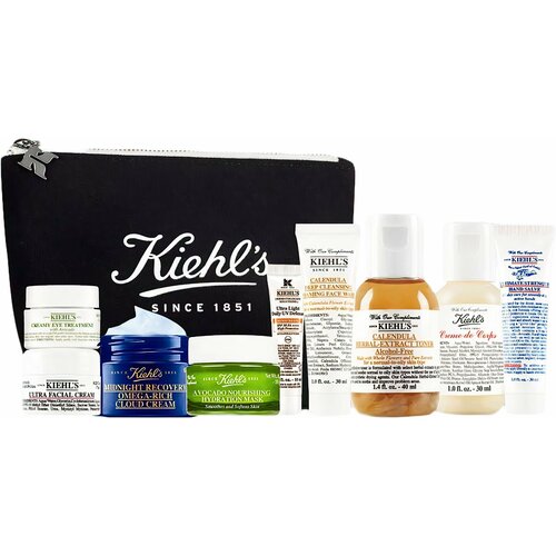 KIEHL'S Набор для ухода за кожей с косметичкой Dream Set