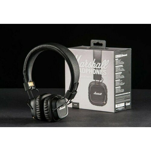 Беспроводные наушники Major II Bluetooth mini jack 35 mm black 800000₽