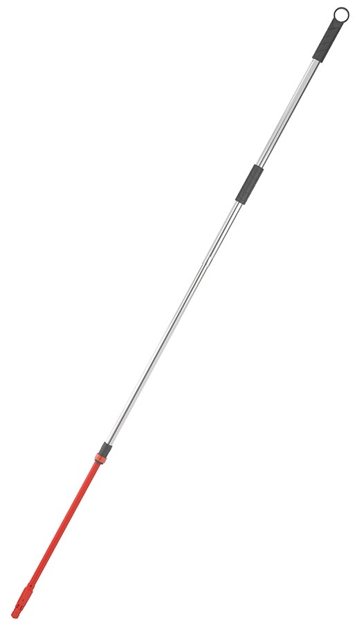 Ручка для швабры телескопическая 160 см с гибкой штангой 40 см, Nordic Stream, 15362
