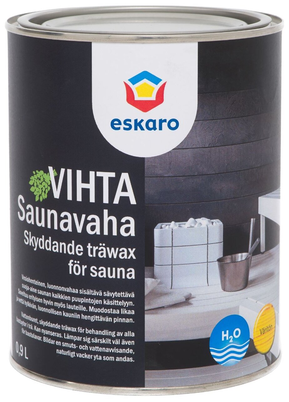 Воск Eskaro Saunavaha Vihta, белый, 0.9 л