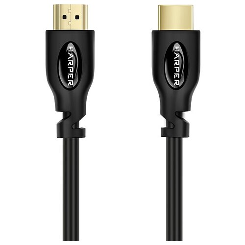 Кабель HARPER HDMI-HDMI (DCHM-372), 2 м, черный