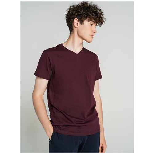фото Футболка с кор.рукавом твое 73768 размер s, темно-бордовый, men