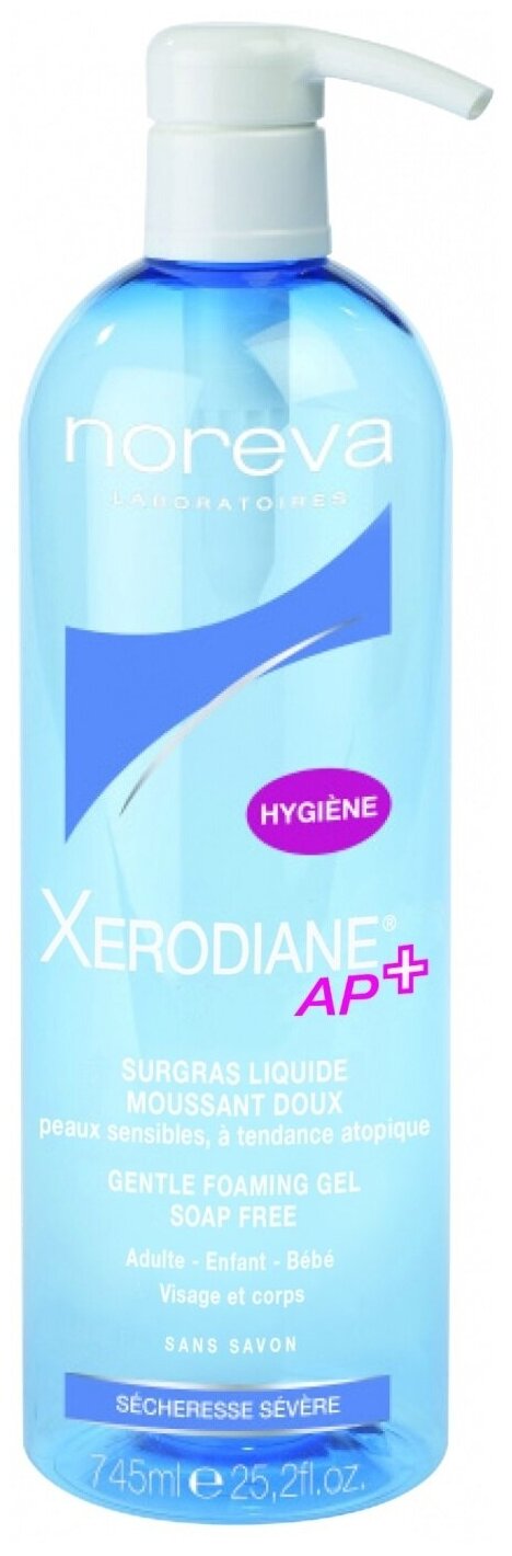 Гель для душа Noreva Xerodiane AP+, 745 мл