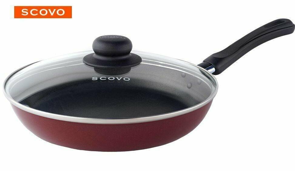 SCOVO Посуда SCOVO expert СЭ-028 со стекл. крышкой д.24 см (2)