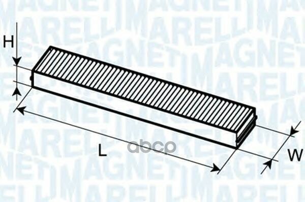 Фильтр, Воздух Во Внутренном Пространстве Mini (12/06->) MAGNETI MARELLI арт. 350203062470
