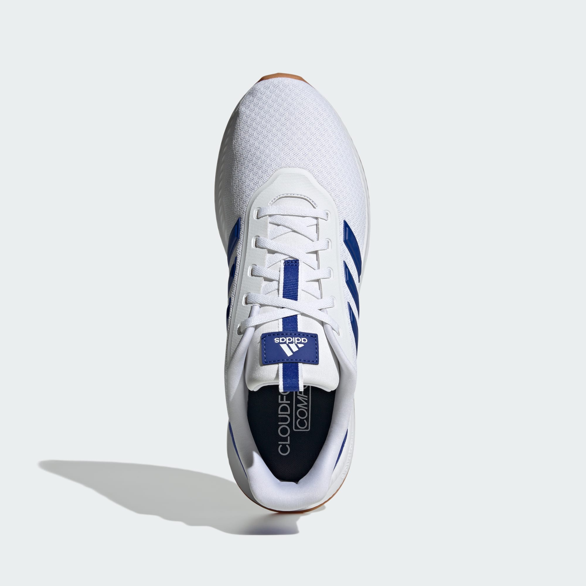Кроссовки adidas X_PLR Path, размер 8 UK, Cloud White / Semi Lucid Blue / Gum — фото 1