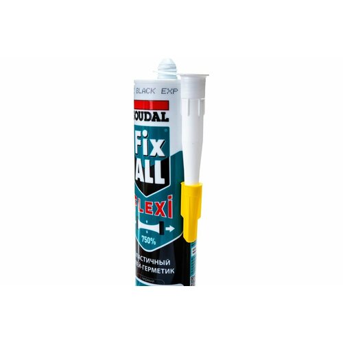 Клей-герметик Soudal Fix All. 290 мл. черный 1 шт. 450 гр