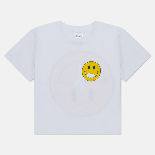 Футболка RIPNDIP, хлопок, размер S, белый