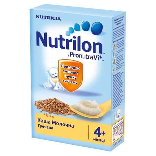 Каша Nutrilon (Nutricia) молочная гречневая, с 4 месяцев