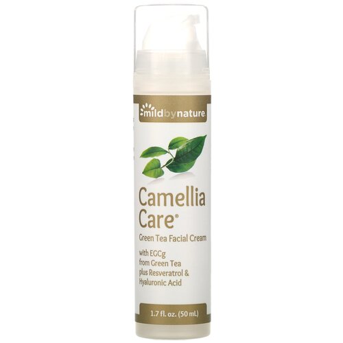 Mild By Nature Camellia Care Green Tea Facial Cream With Egcg Крем для лица с зеленым чаем, 50 мл