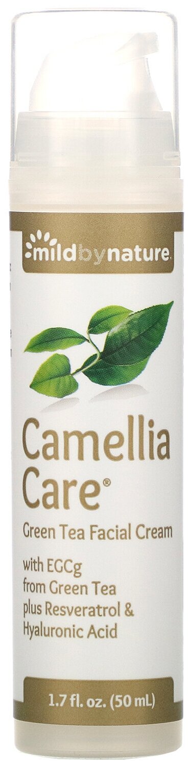 Mild By Nature Camellia Care Green Tea Facial Cream With Egcg Крем для лица с зеленым чаем