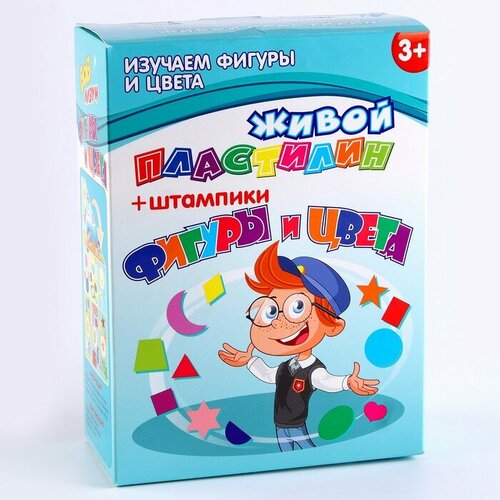 Престиж Живой пластилин «Фигуры и цвета», 6 цв.