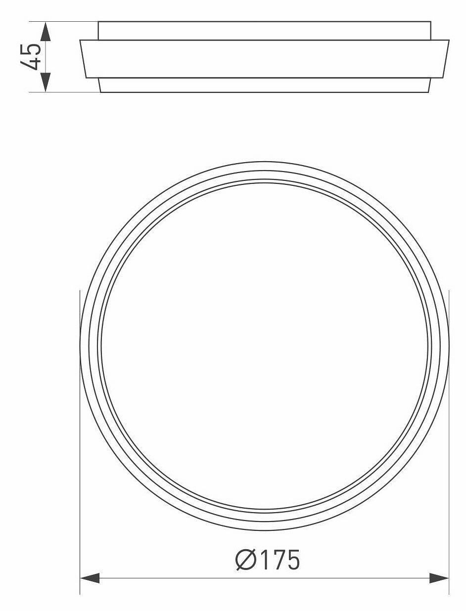 Уличный светодиодный светильник Arlight LGD-Giro-R175-10W Warm3000 / - фото №12