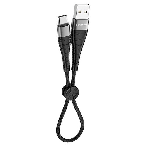 Кабель Borofone BX32 Munificent USB - USB Type-C, 0.25 м, 1 шт., black кабель usb 2 0 соединительный usb ab 5 0м