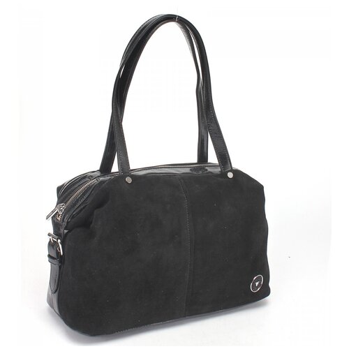 фото Женская сумка на плечо экокожа(искусственная кожа) + натуральная замша velina fabbiano 524673