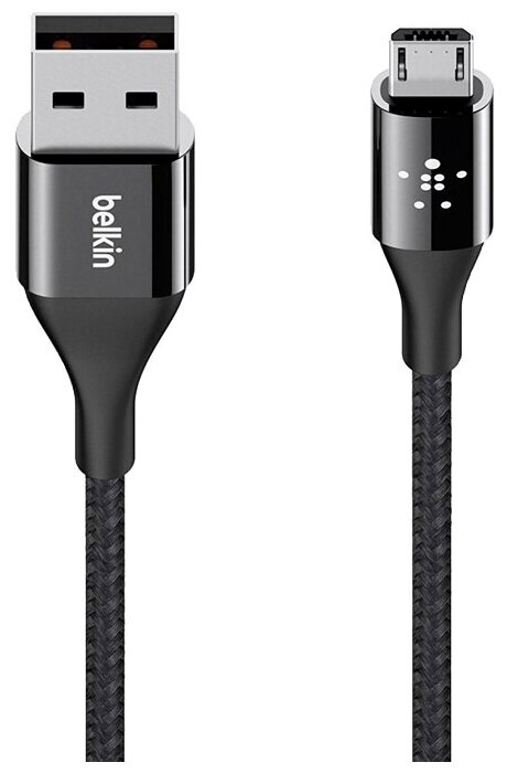 Кабель Belkin USB папа/microUSB папа 1,2м черный (F2CU051BT04-BLK)