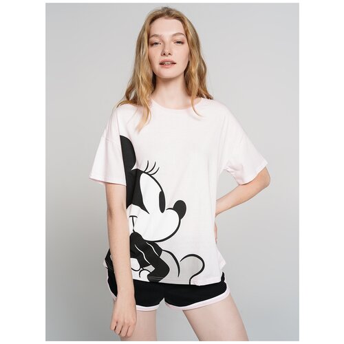 фото Футболка с кор.рукавом твое 75073 размер xs, розовый, women