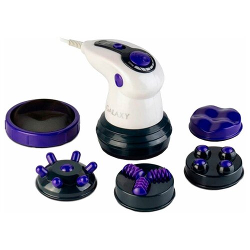 Вибрационный массажер GALAXY LINE GL4942 белыйсиний 1 уп Ростест EAC 2099₽