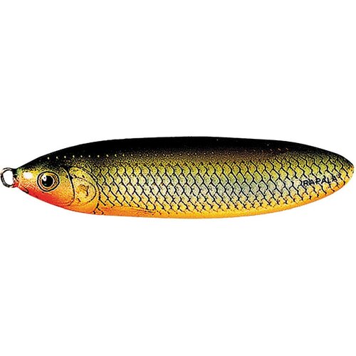 блесна для рыбалки колеблющаяся rapala minnow spoon 10см 32гр rfsh незацепляйка Незацепляйка RAPALA Minnow Spoon 10 /RFSH / 10см, 32гр.