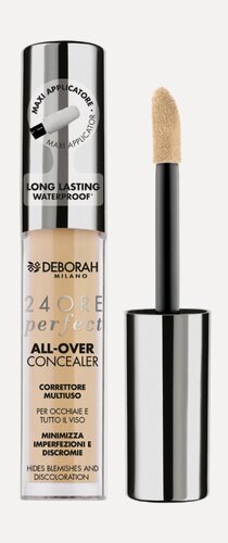 Изображение товара DEBORAH MILANO Корректор для лица жидкий 24 Оre Perfect All Over Concealer, 5,5 г, 2.1 Светлый