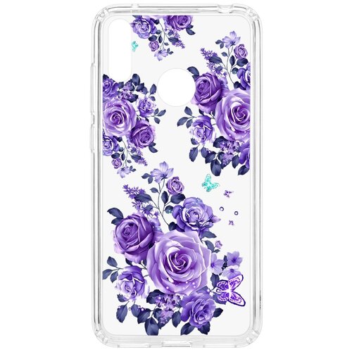 фото Чехол на huawei y7 2019 kruche print roses