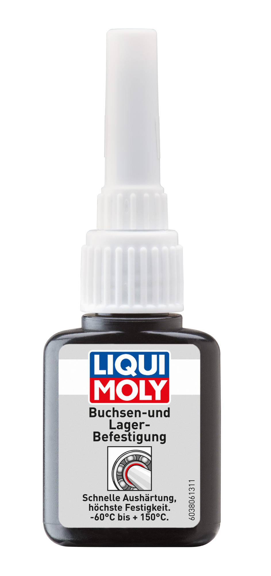 Клей для фиксации подшипников и втулок от -55С/+220С 10мл Buchsen und Lager-Befestigung LIQUI MOLY 3806