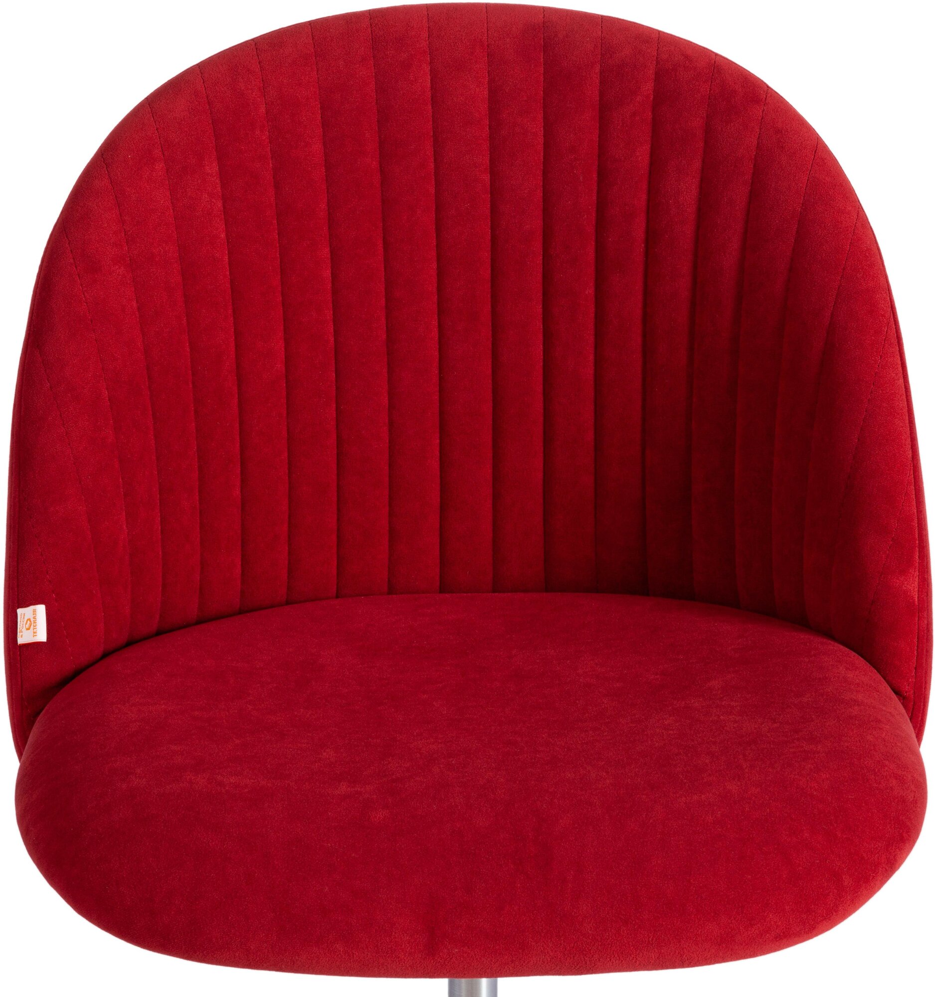 Компьютерное кресло TetChair Melody офисное, обивка: флок, цвет: бордовый 10 - фотография № 3