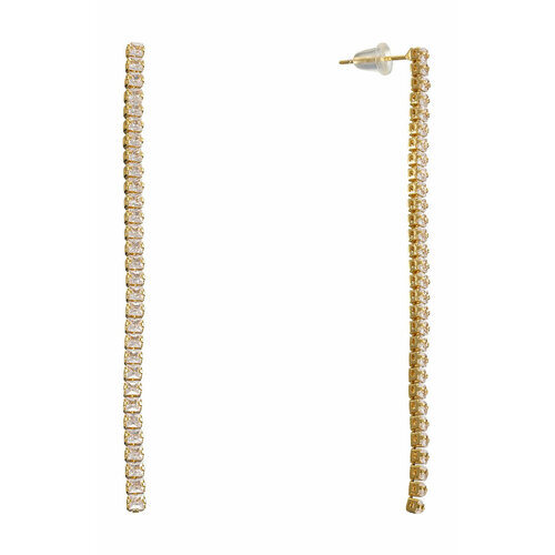 Комплект серег UVI, кристалл