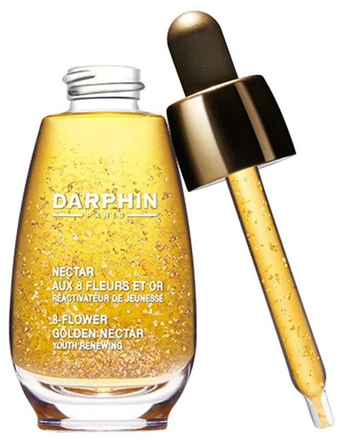 Darphin 8-Flower Golden Nectar Элексир для лица Нектар 8 цветов с хлопьями золота, 30 мл