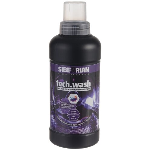 фото Гель для стирки sibearian tech wash, 0.5 л, бутылка