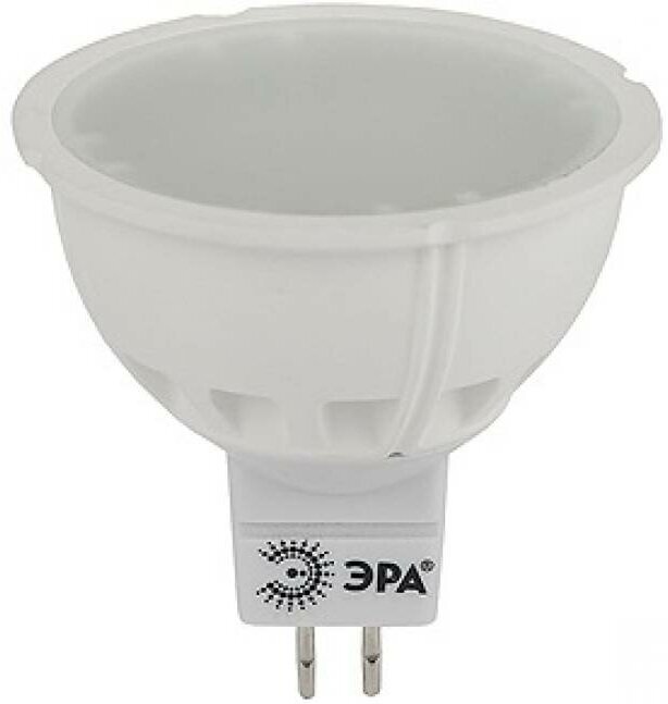 Б0017746 Лампа светодиодная LED 4Вт MR16 2700К GU5.3 теплый софит Эра - фото №6