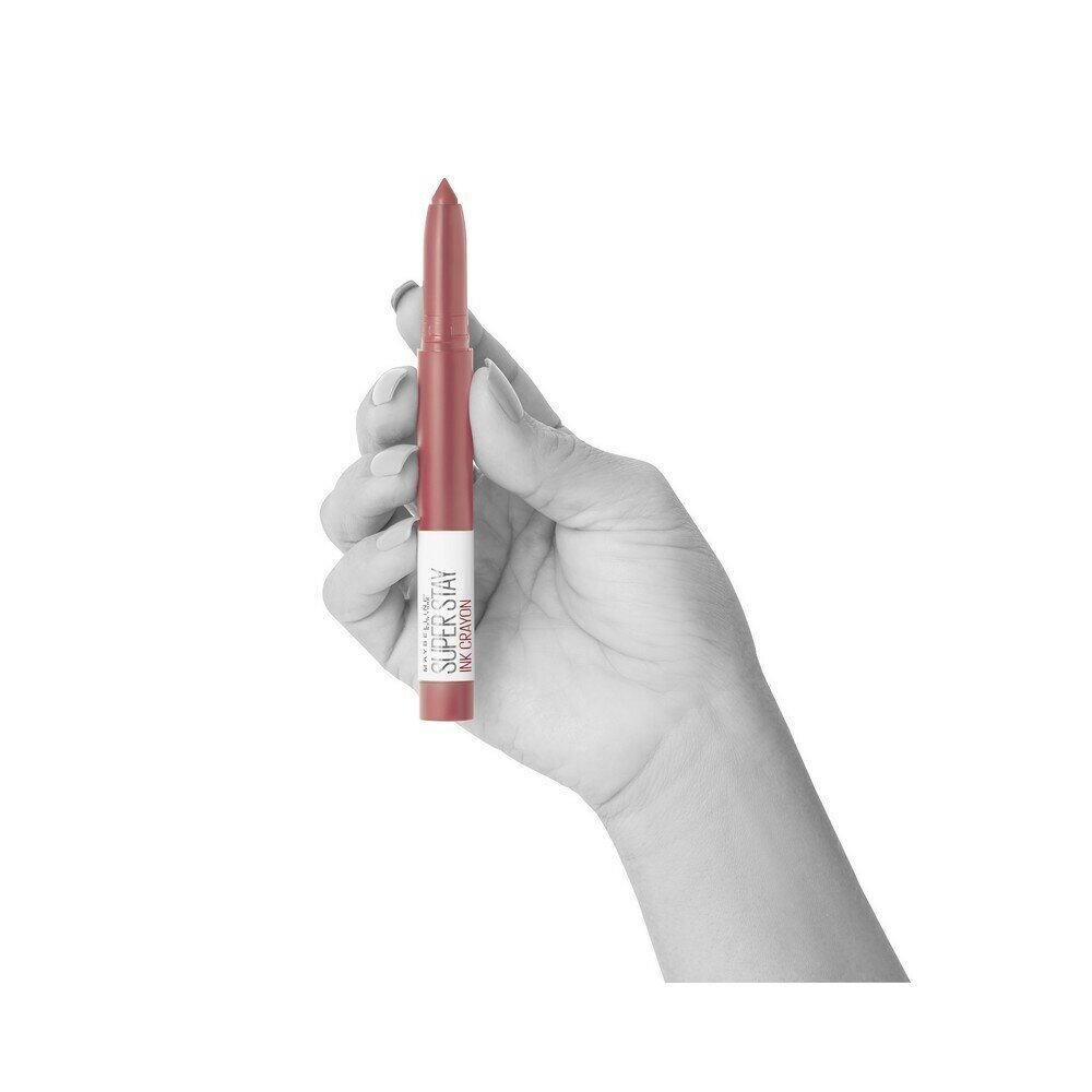 Суперстойкая помада-стик для губ Maybelline New York Superstay Ink Crayon оттенок 10 Верь своим чувствам 1.5гр - фото №8