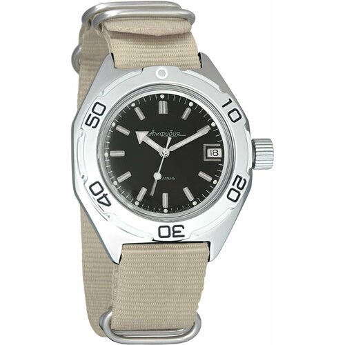 фото Наручные часы восток мужские наручные часы восток амфибия 670922, бежевый