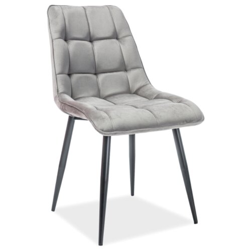 фото Стул signal chic velvet, серый